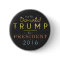 Donald Trump President 2016 Gold Black Classy