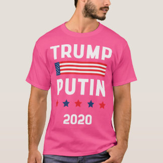 Donald Trump President 2020 - Usa Flag Gift Politi T-Shirt