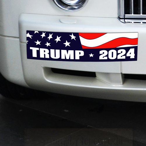 Donald Trump President 2024 Bumper Sticker