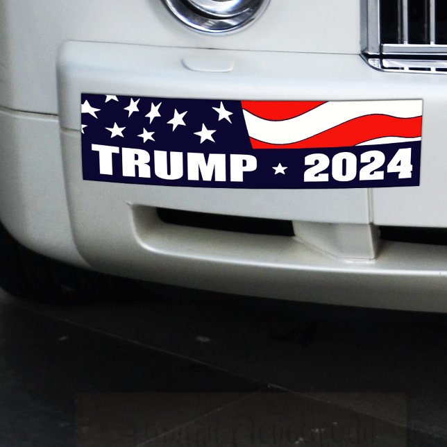 Donald Trump President 2024 Bumper Sticker (Creator Uploaded)