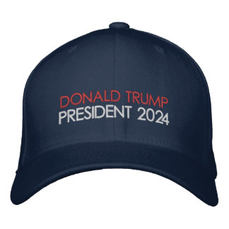 Donald Trump President 2024 Embroidered Baseball Cap