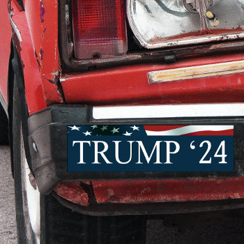Donald Trump President 24 Bumper Sticker by JerryLambert at Zazzle