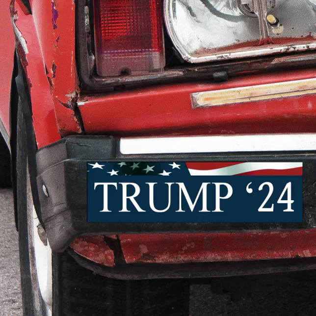 Donald Trump President 24 Bumper Sticker | Zazzle