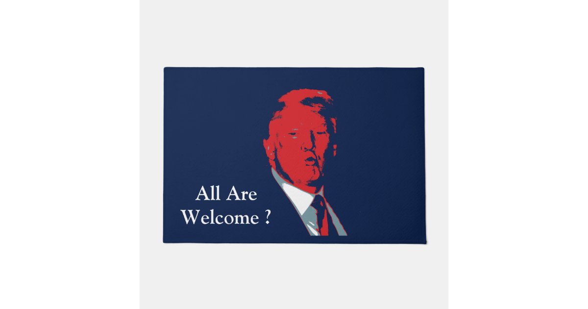 Donald Trump President Doormat Zazzle