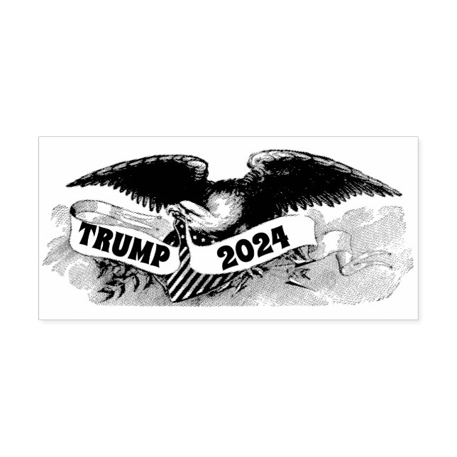 DONALD TRUMP PRESIDENT EAGLE 2020 RUBBER STAMP (Imprint)