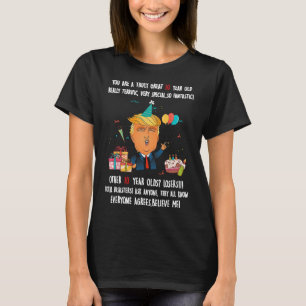 Donald Trump President Funny 10th Birthday Trump B T-Shirt