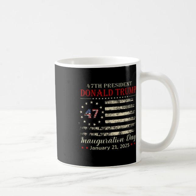 Donald Trump President Inauguration Day 2025  Coffee Mug (Right)