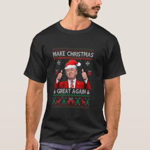 Donald Trump President Make Christmas Great Again T-Shirt