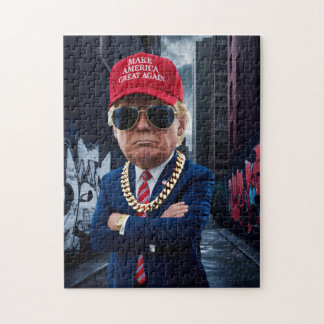 Donald Trump Rapper Puzzle - MAGA Hip Hop