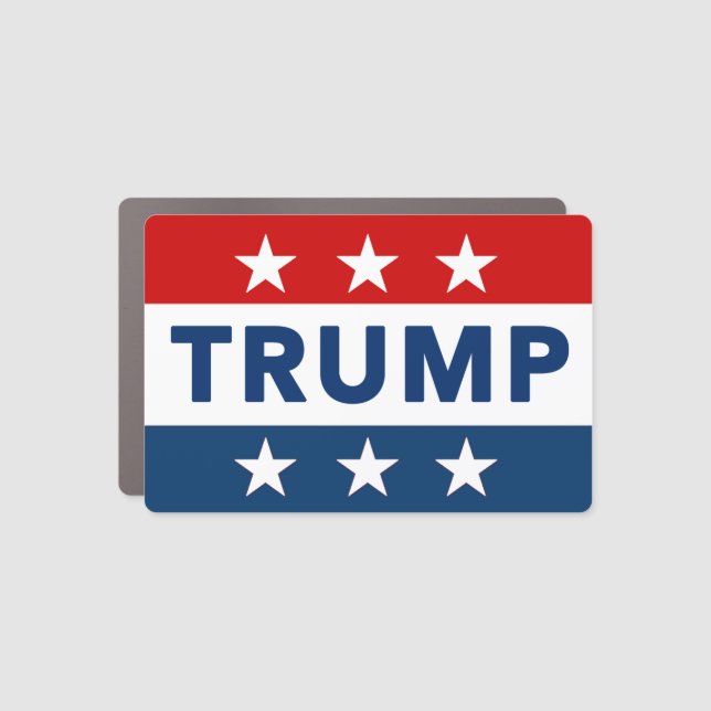 Donald Trump Rectangle Car Magnet (Front)