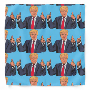DONALD TRUMP RED BANDANA