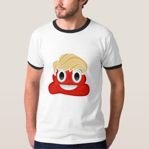 Donald Trump Red Poo _ _  T_Shirt