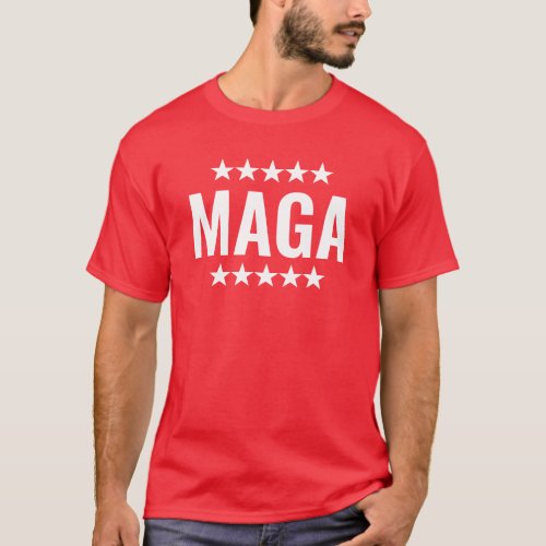 Donald Trump Red Stars T_Shirt