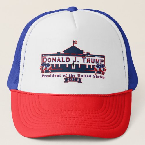 Donald Trump Red White Blue Baseball Cap Hat