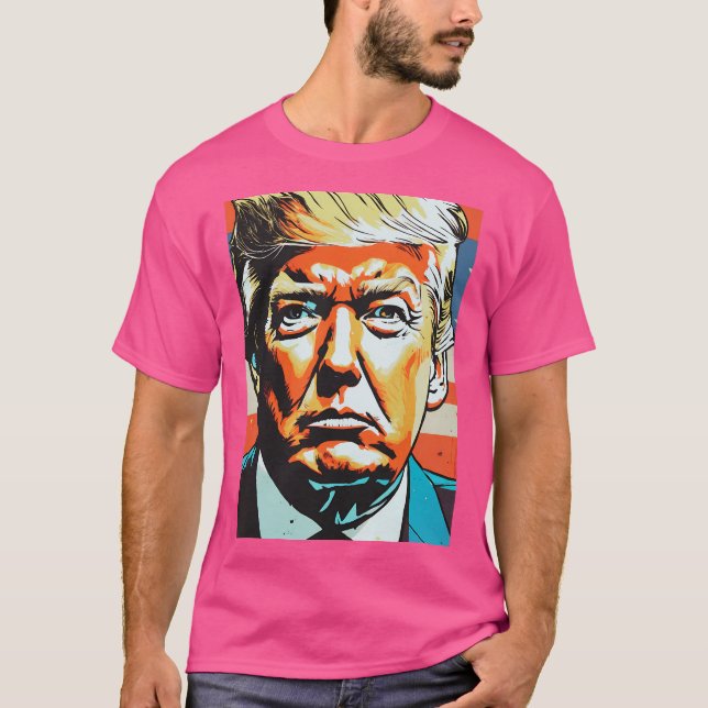 Donald Trump Reflections Of America T-Shirt (Front)