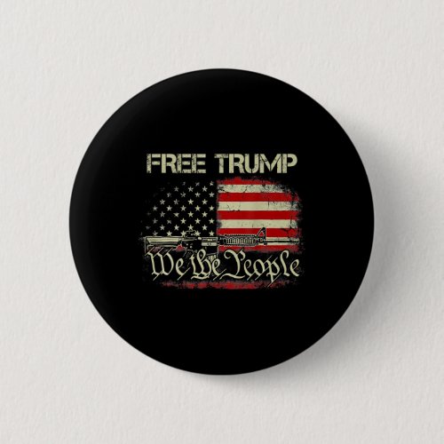 Donald Trump Republican Support  Button