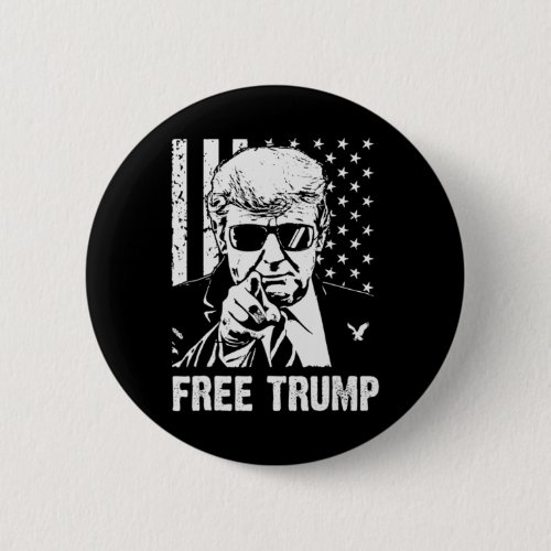 Donald Trump Republican Support Pro Trump American Button