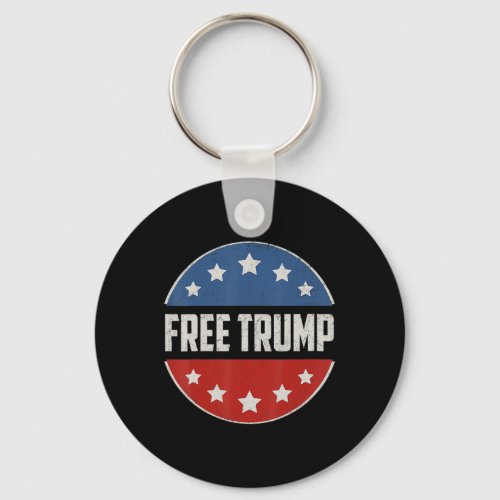 Donald Trump Republican Support Pro Trump American Keychain