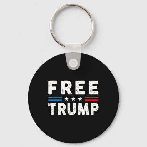 Donald Trump Republican Support Pro Trump American Keychain