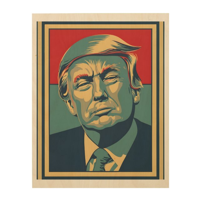 Donald Trump Retro art election 2024 political  (Front)