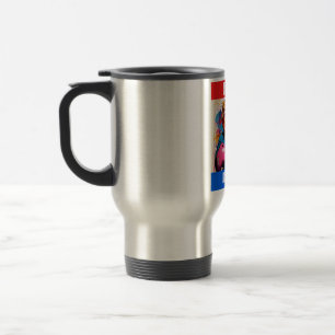 DONALD TRUMP - ROUND 2 TRAVEL MUG