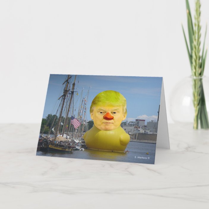 rubber duck donald trump