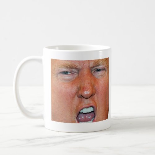 Donald Trump Screaming Coffee Mug