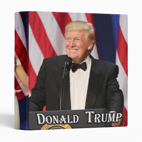 Donald Trump _ See Both Front  Back Binder