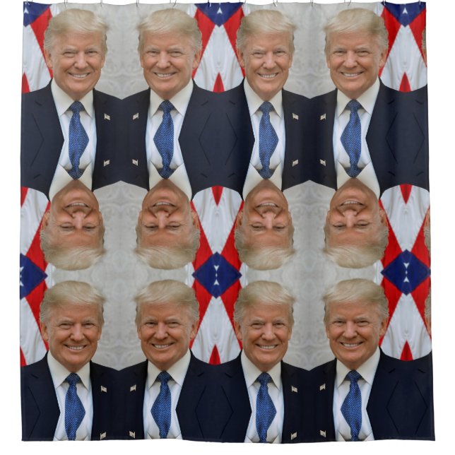 Donald Trump Shower Curtain (Front)