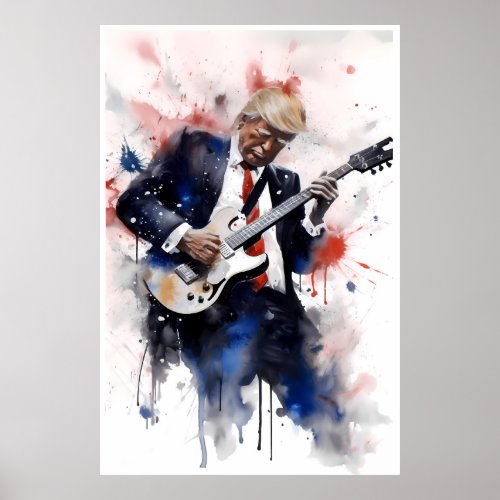 Donald Trump Shredding Poster