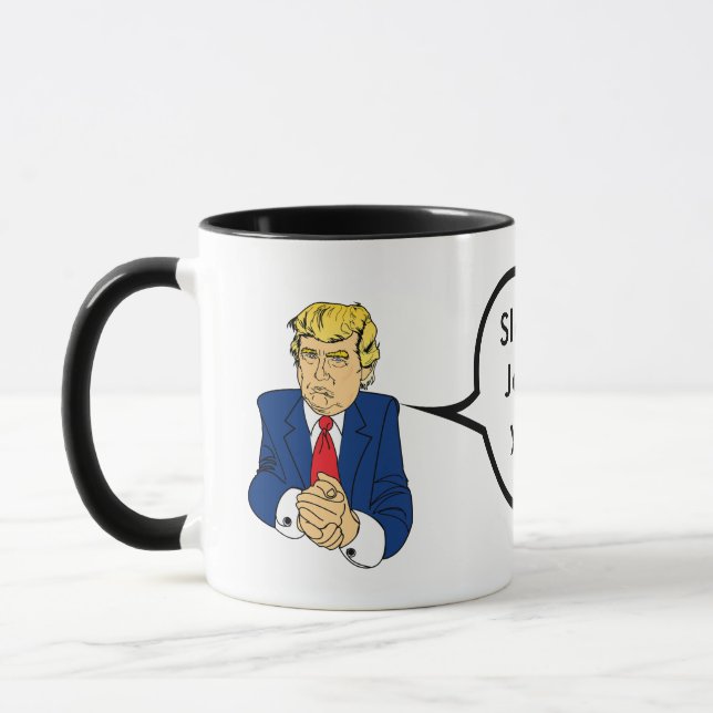 Donald Trump - Sleepy Joe, You're Fired Mug (Left)