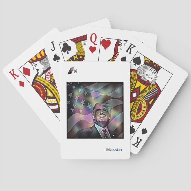 Donald Trump Smart-Cards Poker Cards (Back)