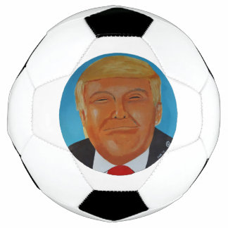 Donald Trump soccer ball