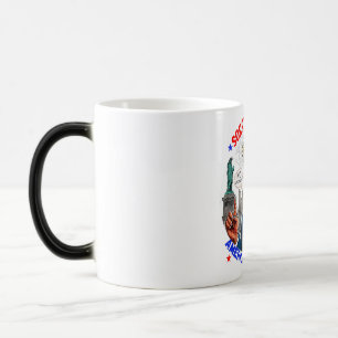DONALD TRUMP- SORRY FOLKS, AMERICA IS CLOSED COLOR MORPH MUG