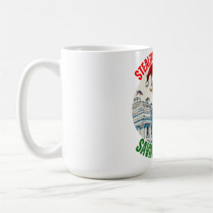 DONALD TRUMP - STEALING CHRISTMAS, SAVING AMERICA COFFEE MUG