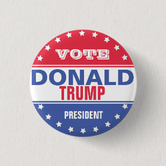 Donald Trump Template for Elections Button