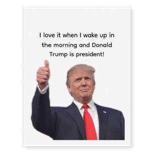 Donald Trump  Temporary Tattoos