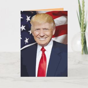 DONALD TRUMP THANKSGIVING GREETING CARDS