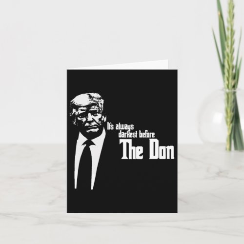 Donald Trump the Don Funny Political 2024  Card