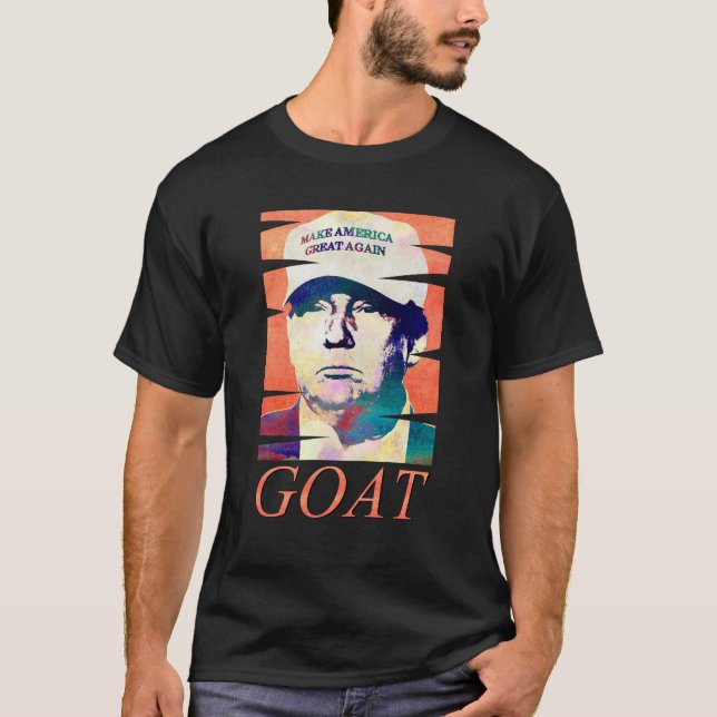 Donald Trump The Goat T-Shirt (Front)