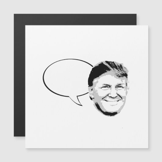 Donald Trump Thought Bubble (Front/Back)
