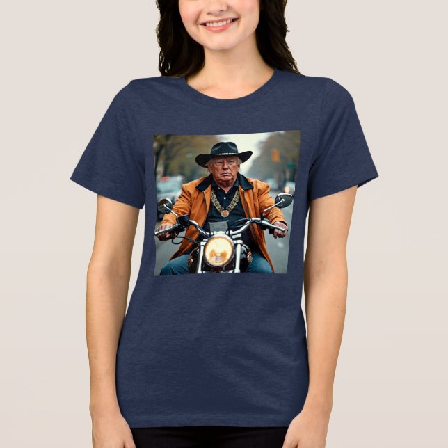 Donald Trump  Tri-Blend Shirt (Front)