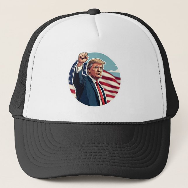 Donald Trump Trucker Hat (Front)
