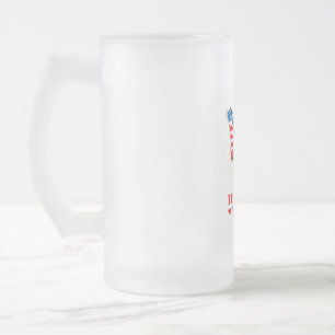 DONALD TRUMP- TRUMP GIRL FROSTED GLASS BEER MUG