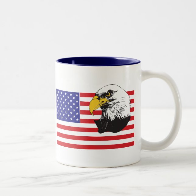 Donald Trump Two-Tone Coffee Mug (Right)