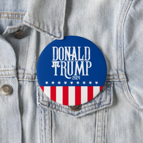 Donald Trump Unique 2024 Election Campaign  Button