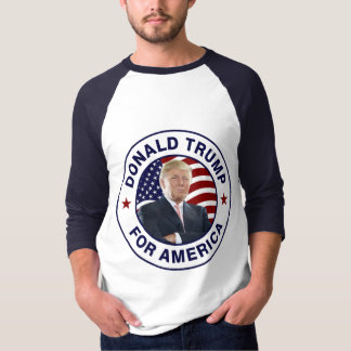 Donald Trump US Flag T-Shirt