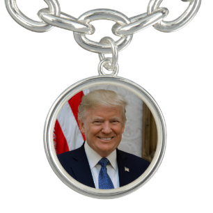 Donald Trump US President White House MAGA 2024 Bracelet