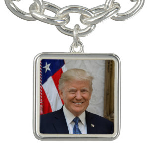 Donald Trump US President White House MAGA 2024 Bracelet