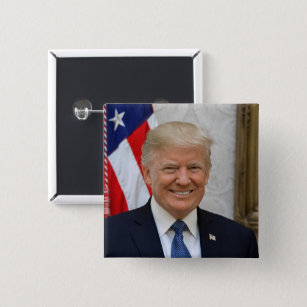 Donald Trump US President White House MAGA 2024  Button
